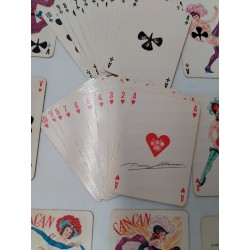 Coffret 2 Jeux De Cartes Cancan Numérotés Édition Originale Signé Albarran Strip