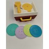 Fisher Price Musical Box Record Player Mattel 2014 Jouet Musique Électronique