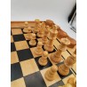 Grand Coffret Bois Jeux D'échecs Backgammon Tric Trac Jacquet Staunton Set...