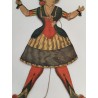 Pantin Ancien Bois papier Colombine Jouet Tradition Paris Imagerie d'Epinal 1344