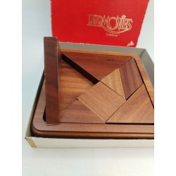 Grand Coffret Tangram Bois Luxe Harmonies Création Jeux Puzzle Casse Tête