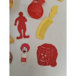 Années 90 Lot 15 Jouet Ronald Mc Donald Happy Meal Mc Donald's Mc Do Figurines 