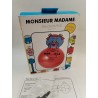 Monsieur Madame Ballon Sauteur 52 cms Modele Bleu Monsieur Génial Concept Jouet 