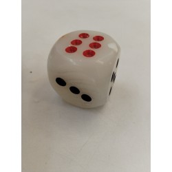 Gros Dé En Marbre Pierre 5 X 5 Jeux Jeu Dés Déco