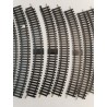 lot de 18 rails HO JOUEF COURBES N470 R -325 R-12 3/4 Trains Électriques Eclisse