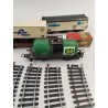 Lot Lima Pièces Wagon Citerne Bp Remorque Rails Trains Électroniques Circuit