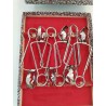 Lot Escargots Service Inox 6 Plats Assiette 12 Troues 6 Pinces Escargot 