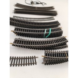 Lot De 36 Rails Courbes Droits Éclisses Jouef Trains Électriques Playcraft...