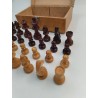 Jeux D'échecs Staunton Bois Feutrine Jeu Échec Échecs Chess Set Game Boite
