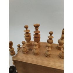 Ancien Jeux d'échecs style REGENCE Jeu Échec Reine 6,8 Old REGENCY chess set
