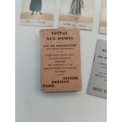 ÉPITRE AUX DAMES jeu de divination Éditions Dusserre Repro 1820 VOYANCE ORACLE 
