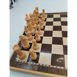 Jeu D'échecs De Voyage Magnétique Vintage Jeux Échec Aimanté Échecs Pliant 