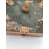 Ancien Jeu De La Puce 6 Joueurs en Bois Jeux De Comptoir Estaminet Plateau 