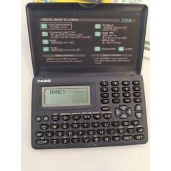 Casio Digital Diary Sf-3300er 32kb Calculatrice Électronique Computer