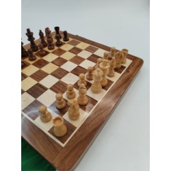 Jeux D'échecs Bois Magnétique Voyage Luxe Jeu Échec Échecs Marqueterie