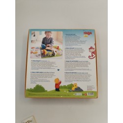 Haba Le Manège Des Animaux Jeu De Motricité Bois Motoriskpiel Tierkarussell Zoo