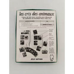 Les Cris Des Animaux 1991 Jeux Nathan Jeu De Loto Cassette Audio K7 Photos 