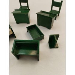 Lot Epoch 1985 Forest Families Mobilier Maison De Poupée Sylvanian Jouet Vintage