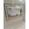 Le Petit Prince Peinture Signée Boignal Plaque Émaillé Encadré Création