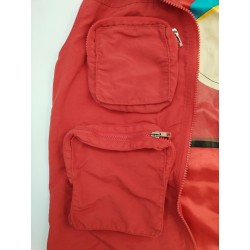 JCDC Castelbaljac X South Park Pluie Veste Imperméable Sans Manches Rouge 40