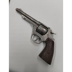 Revolver Indien Cowboy Pistolet Jouet Vintage Gonher No 80 Avec Etui En Cuir 
