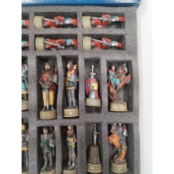 Jeu D Échecs Chevaliers Aux Animaux Magic Chess Set Collectors Edition Fait Main