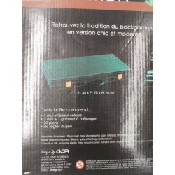 Jeu De Backgammon Neuf Coffret Valise Luxe Intérieur Velours Jeu De Société