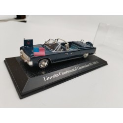 Lincoln Continental Limousine Ss-100-x Usa Président Voiture Miniature 15cms