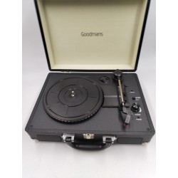 Tourne Disque Bluetooth Goodmans Modèle 417902 Intérieur Comme Neuf Turntable