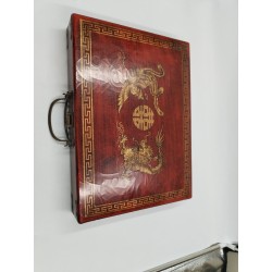 Coffret Valise Jeu De Mah Jong Chinese Game Of Fournies Winds Mah-jongg Mah Jong