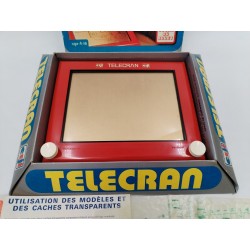 Telecran Ceji Compagnie Du Jouet Oscar Jeu Ancien  En Boite