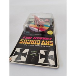 Sky Circus Fokker Dr 1 Dieu Cast Metal Models Go Line Avion Gold Collector's...