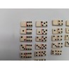 Miniature Jeu Ancien De Dominos Complet En Boîte Jeux Nouveaux Réunis Os