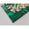 Grand Jeux D'échecs 50X50 En Malachite Jeu Échec Pierre Chess Game echec echecs
