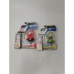 Lot De 2 Max Steel Turbo Battlers Mattel Toxzon Dredd Jouet Toupies Beyblade...