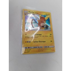 Raichu D'alola 30/30 2017 Carte Pokémon Full Art Holo Reverse Nintendo Pokemon