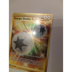 Énergie Double Turbo Spéciale Or 216/189 Carte Pokémon Jcc Holo Full Art Reverse