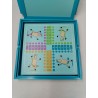 Coffret Jeux Bois Smir De France Jeu De L'oie Petits Chevaux