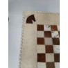 Grand Tapis De Jeu En Peau De Bête Échiquier Jeux D'échecs Échec Plateau Damier 