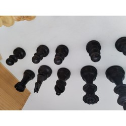 Jeux D'échecs Pièces En Buis Lardy Staunton Chessmen Jeu Echec Échec Chavet