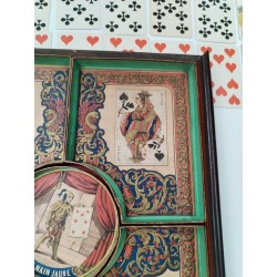 Jeu Du Nain Jaune Ancien Watilliaux Éditeur Jeux De Cartes 1890 Boite Bois