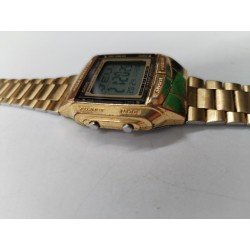 Casio Gold Illuminator 2515 DB 360 Stainless Steel Montre Chrono