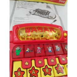 Vintage Babar Piano Électronique Jouet Lansay Jeu Musical Eveil