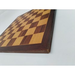Grand Échiquier Plateau Case 5 Jeux D'échecs Jeu Échec Marqueterie Bois...