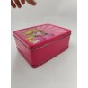 Nintendo Ds Boite Lunch box Valise Métal Rose Rangement Console Jeux Vidéo Rétro