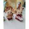 Lot Sylvanian Families Baby Castel Nursery Epoch Château Pour Bébé + Personnages