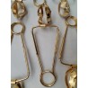 Lanvin Lot De 10 Pinces A Escargots Or Bté SGDG France Escargot