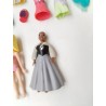 Lot Polly Pocket 1999 Mattel Boutique Polly's Poupée Accessoires Vêtements
