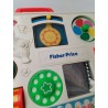 Fisher Price 1988 Jouet Eveil Planche Jeux Apprentissage Boule Tourne Pouet