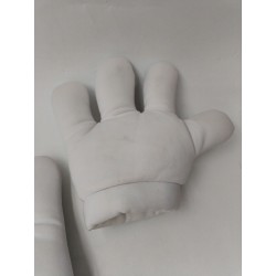Lot De 2 Gants Paire De Gant Mains De Mickey Disney Disneyland Déguisement...